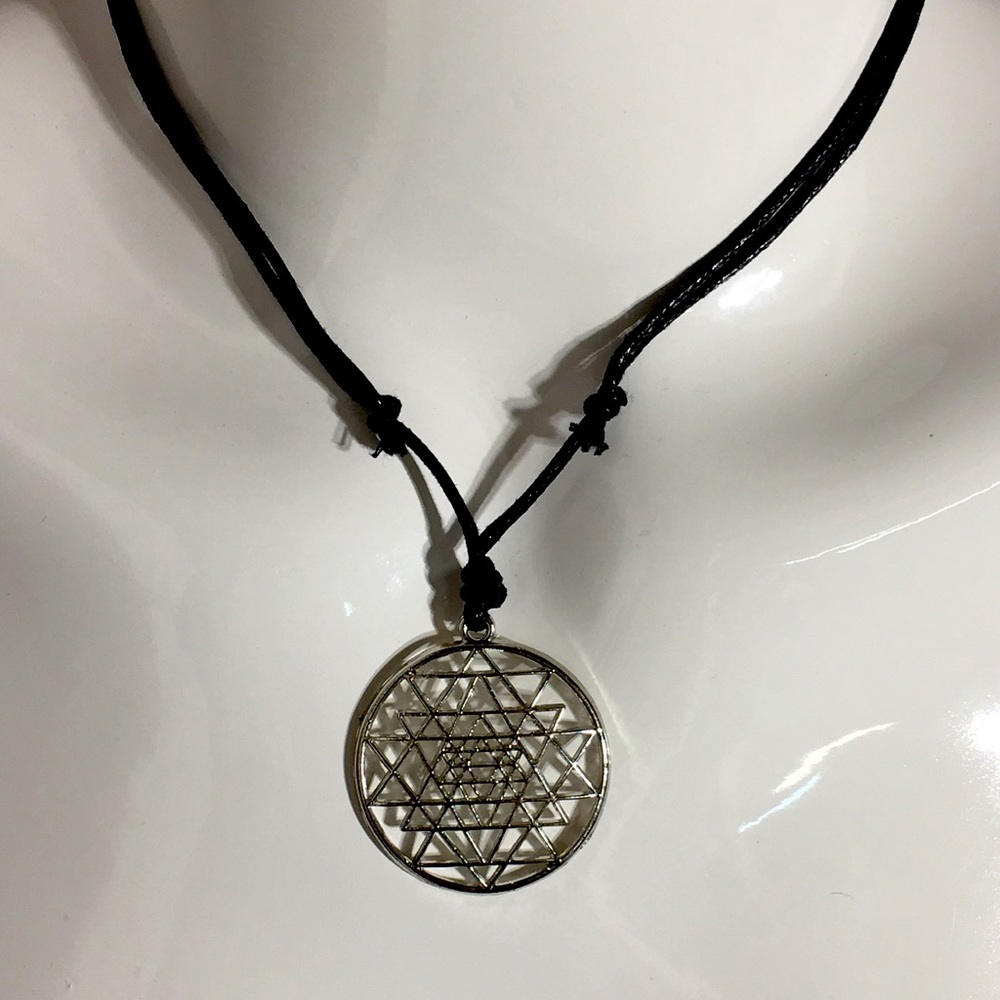 Sri Yantra Pendant Necklace